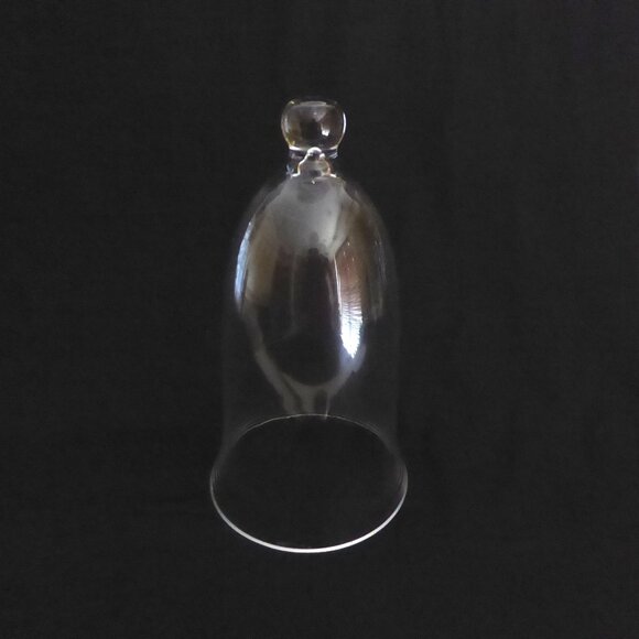NEW 13” GLASS BELL SHAPED CLOCHE DISPLAY DOME COVER - Picture 1 of 6